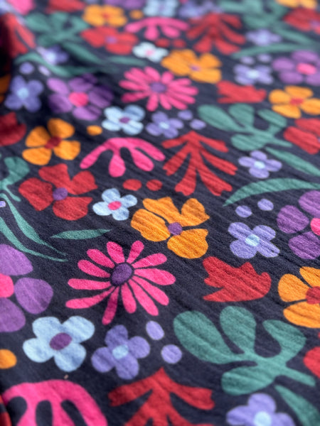 Kjol med resår & glada färger