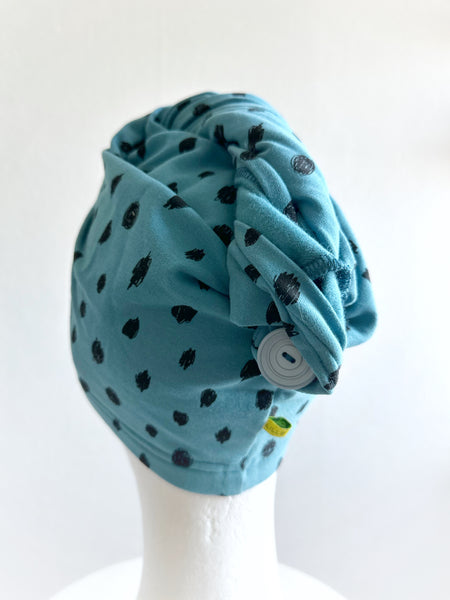 Turban, jersey petrol