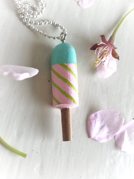 Halsband pastellig glass - Lille-Lo