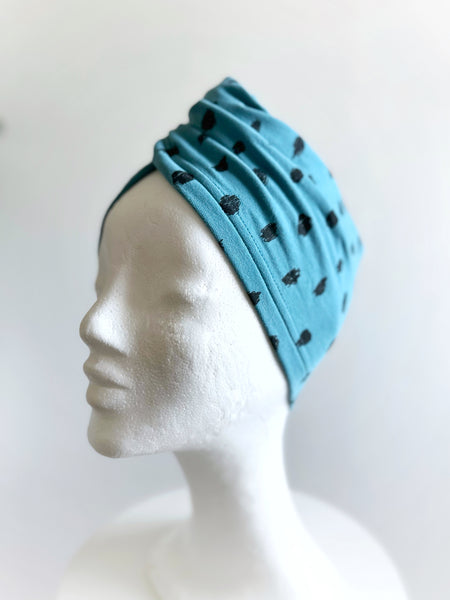 Turban, jersey petrol