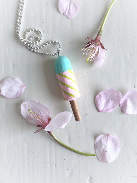 Halsband pastellig glass - Lille-Lo