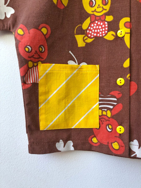 Barnskjorta med nallar - Lille-Lo