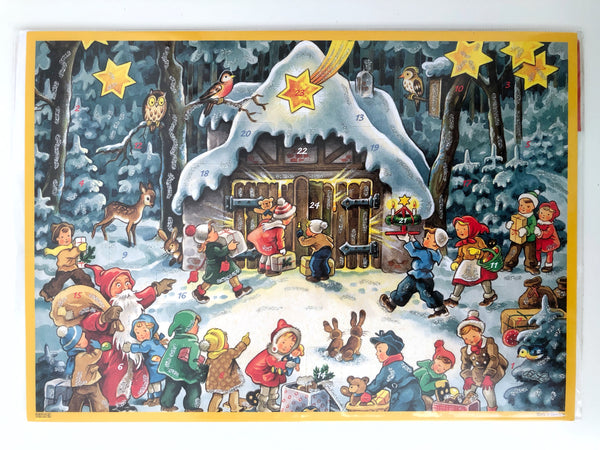 Julkalender, nostalgi motiv 6 - Lille-Lo