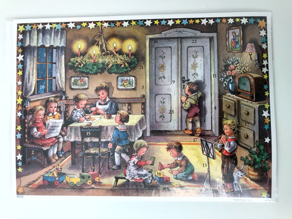 Julkalender, nostalgi motiv 1 - Lille-Lo