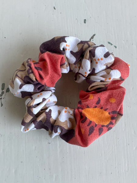 Scrunshie i klassiskt 70-talstyg