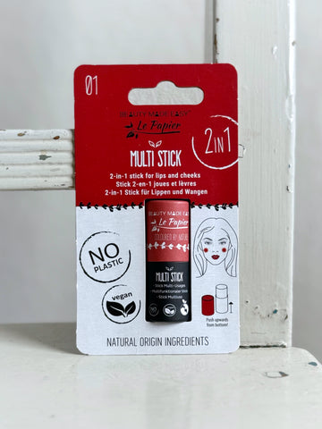 Ekologiskt multi stick, rött