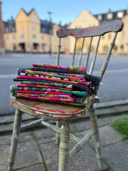 Blandade bomulls-stuvar, tygpaket