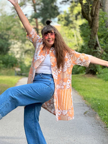 Städrock i vintagetyg av Sven Fristedt. Stl S & M