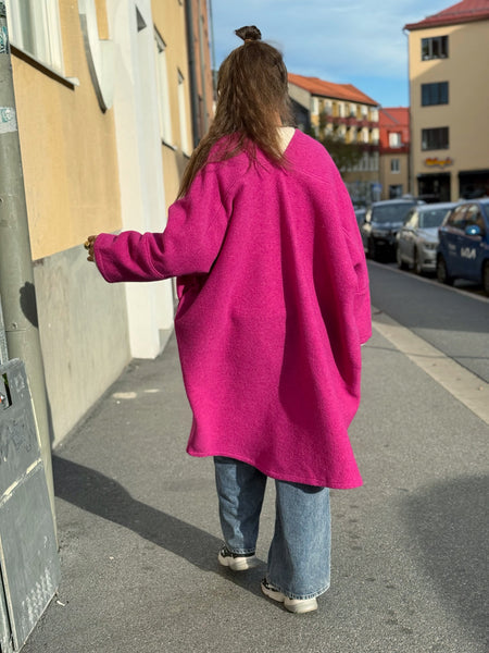 Kappa i fuchsia, deadstock ull