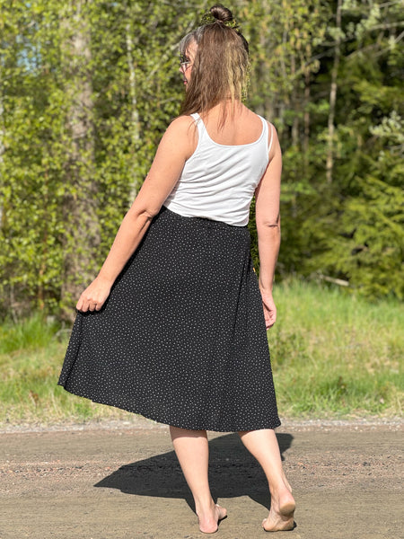Lappkjol i muslin. Stl M