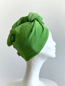 Turban, ärtgrön
