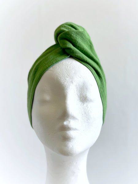 Turban, ärtgrön