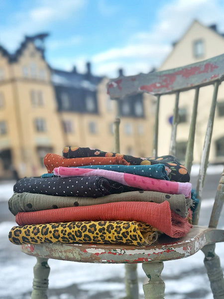 Blandade muslin-stuvar, tygpaket