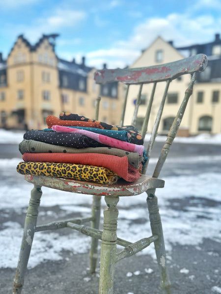 Blandade muslin-stuvar, tygpaket