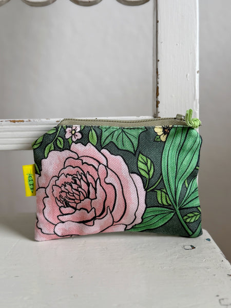 Börs med fåglar & blommor