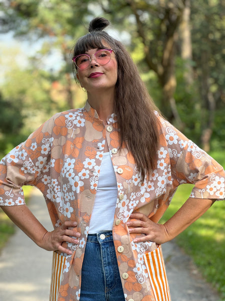 Städrock i vintagetyg av Sven Fristedt. Stl S & M