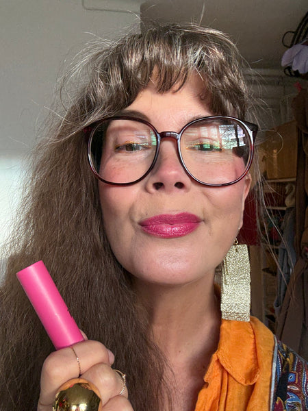 Ekologiskt läppstift, mörk cerise