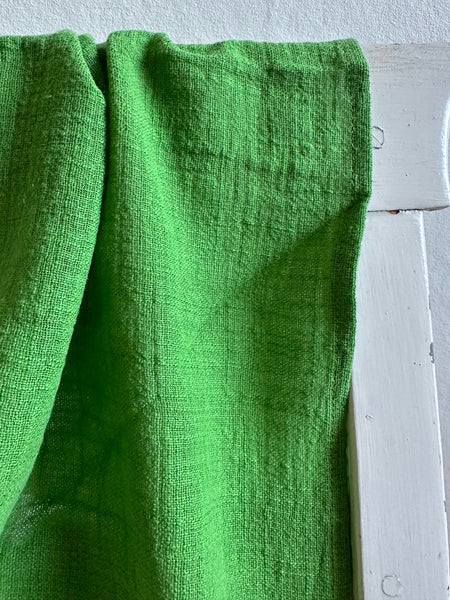 Liten sjal / sjalett, ärtgrön