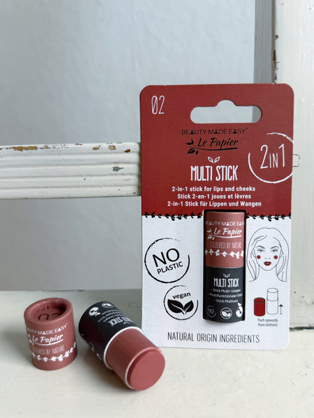 Ekologiskt multi stick, brunrött