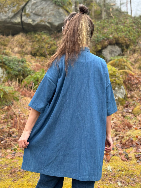 Städrock i jeanstyg
