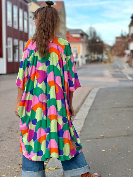 Sjok / kaftan färgglada former