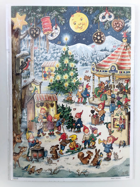 Julkalender, nostalgi motiv 10 - Lille-Lo