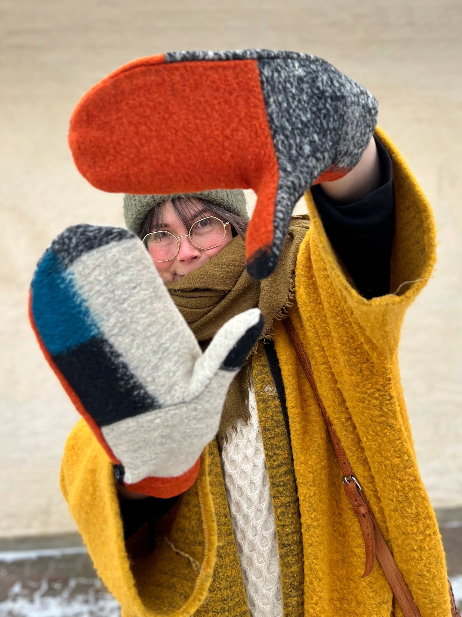 Tumvantar med stora rutor