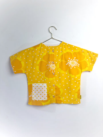 Barnskjorta gul - Lille-Lo